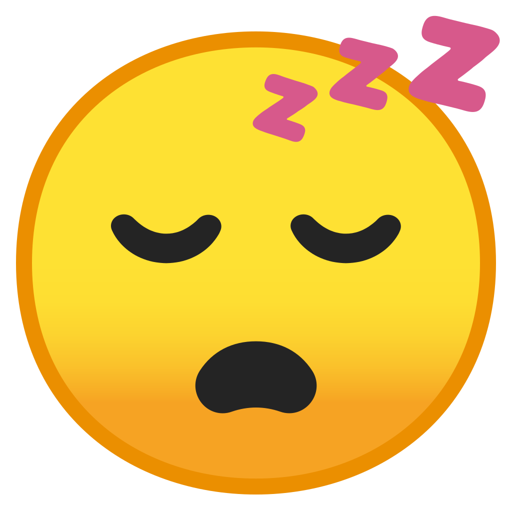 sleeping clipart sleep emoji