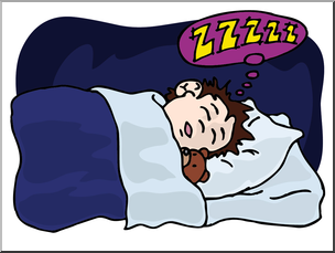 Sleeping clipart sleepingclip. Clip art kids boy
