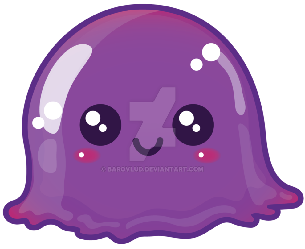 slime clipart blob