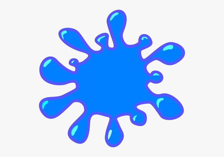Slime clipart blue slime. Transparent splatter paint splash