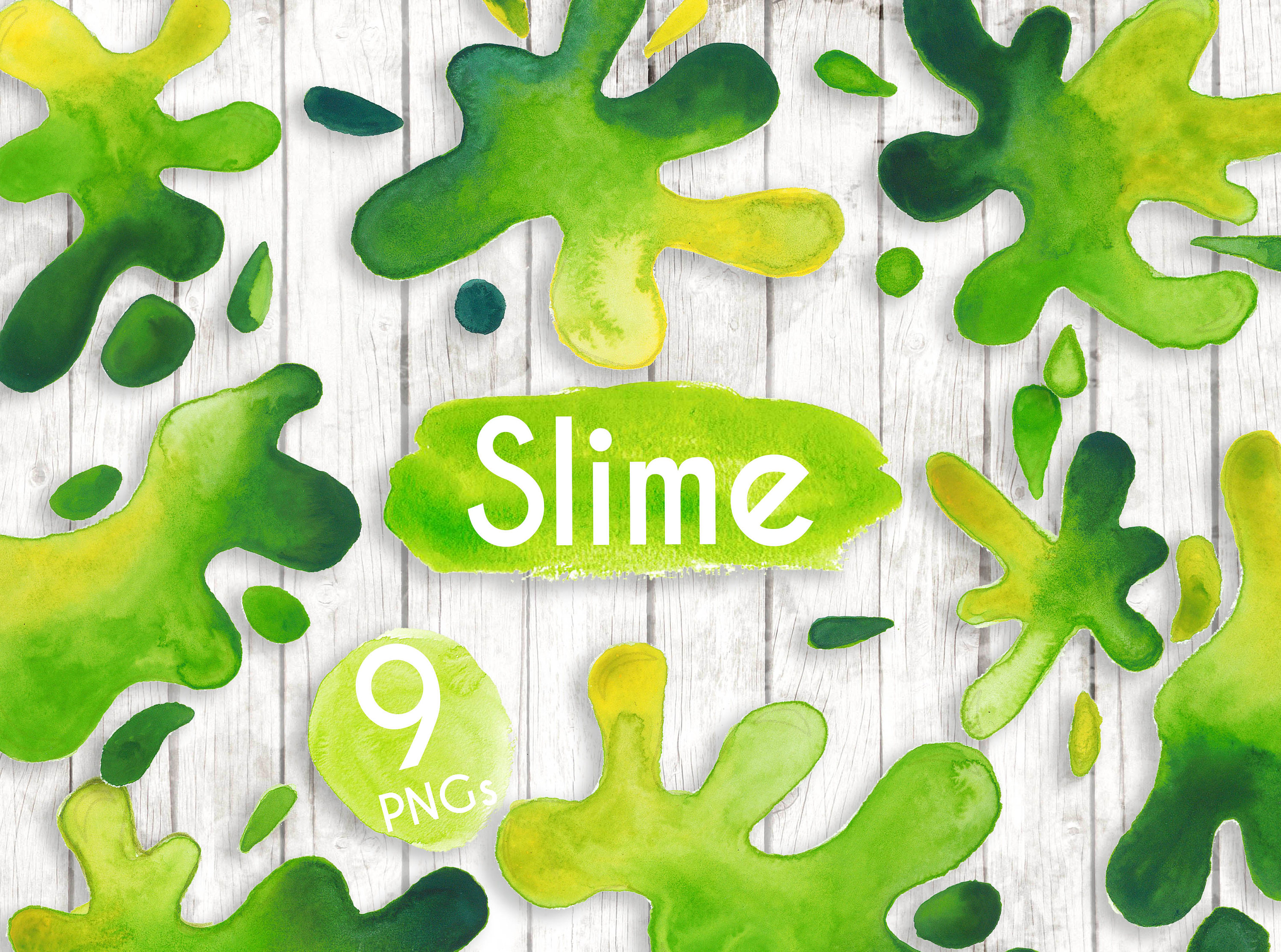slime clipart gooey