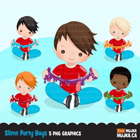 slime clipart party