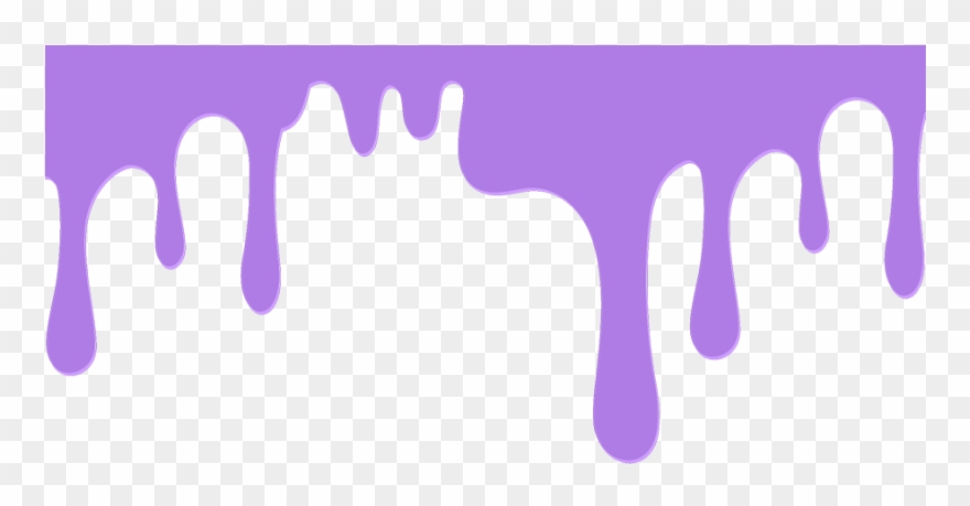 slime clipart purple