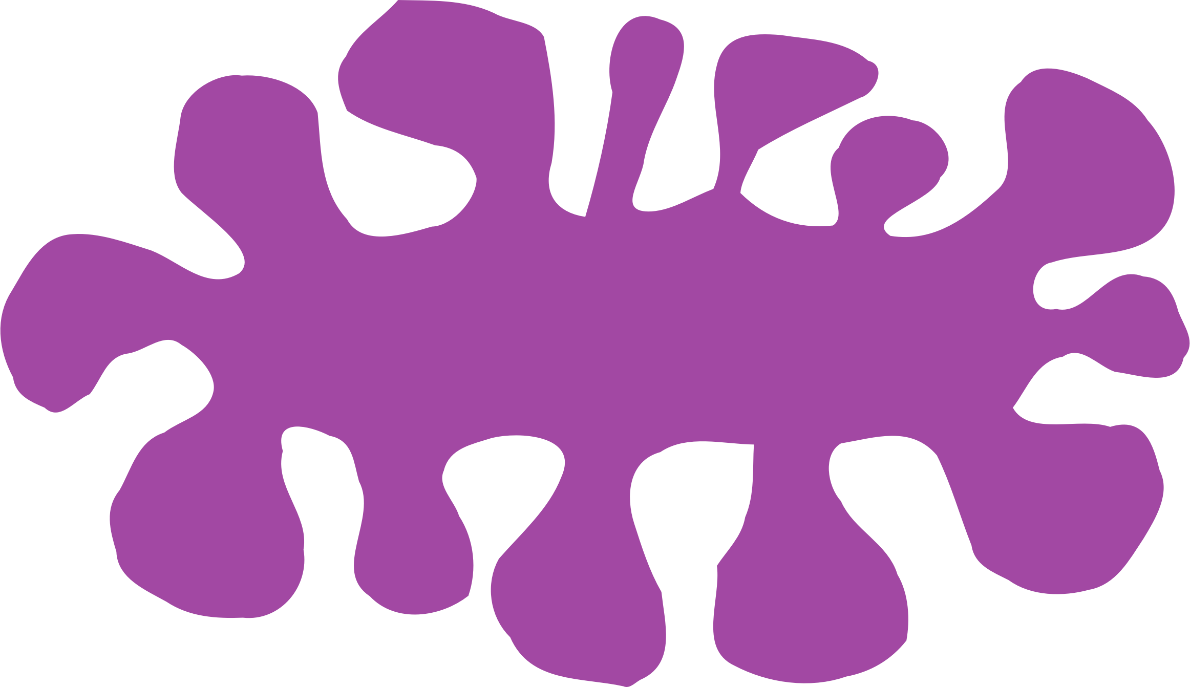 slime clipart purple paint