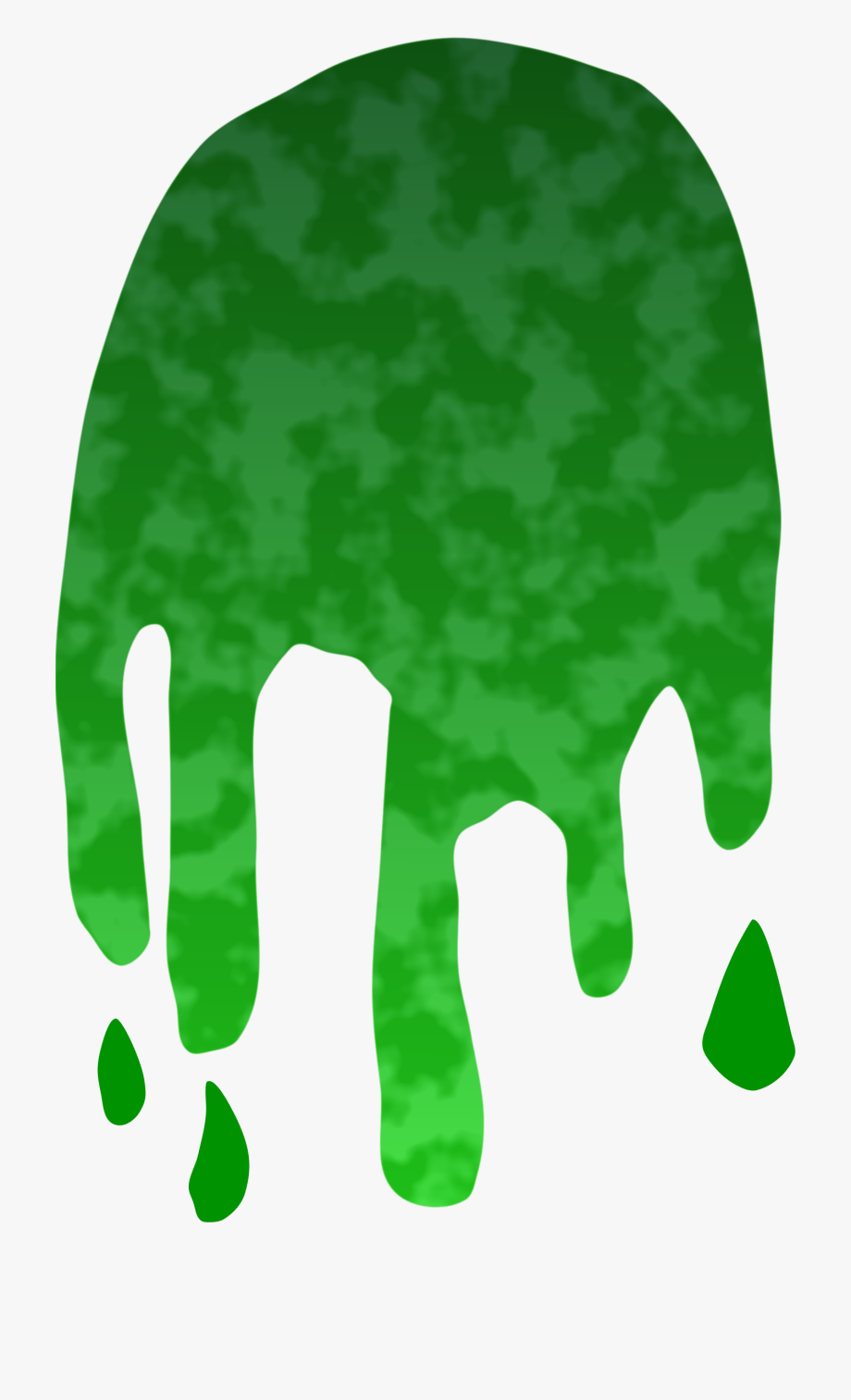 slime clipart scary