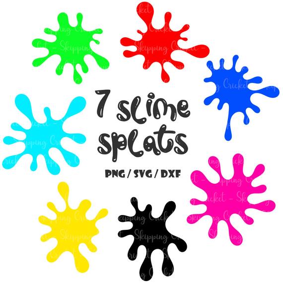 Svg dxf png silhouette. Slime clipart vector