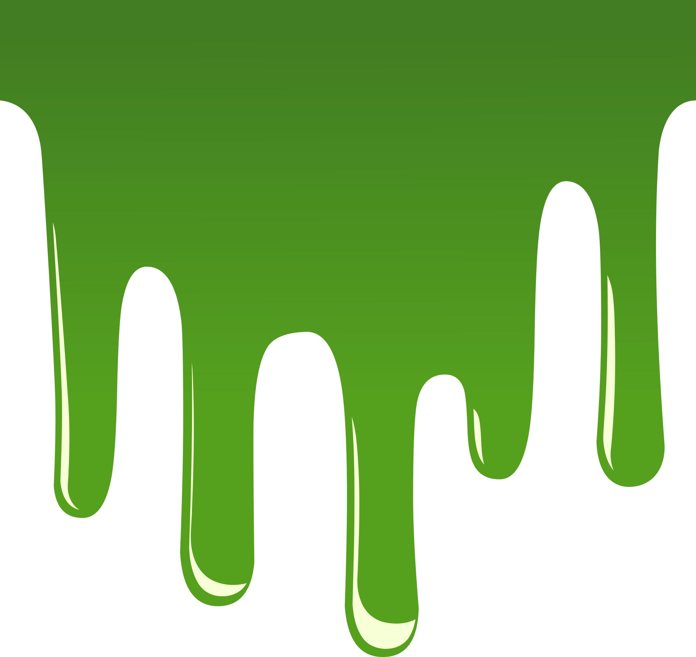 slime clipart wall