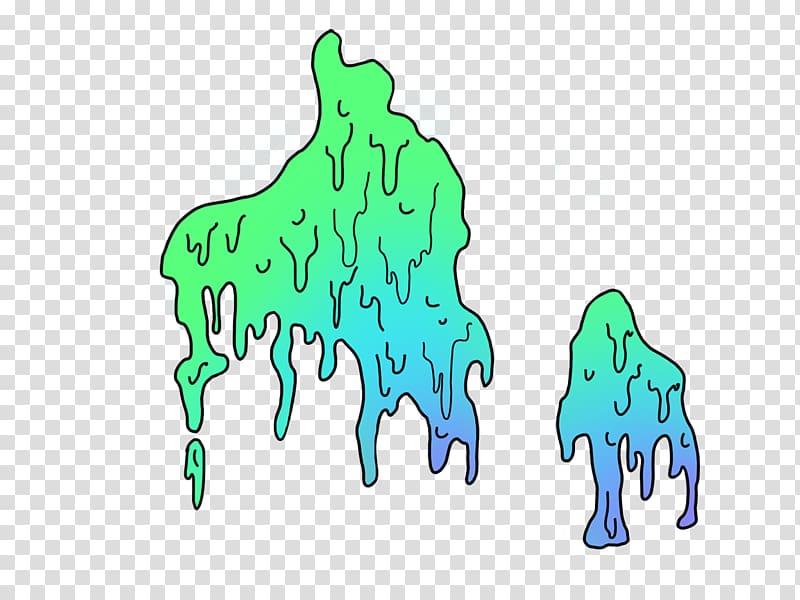 slime clipart wall