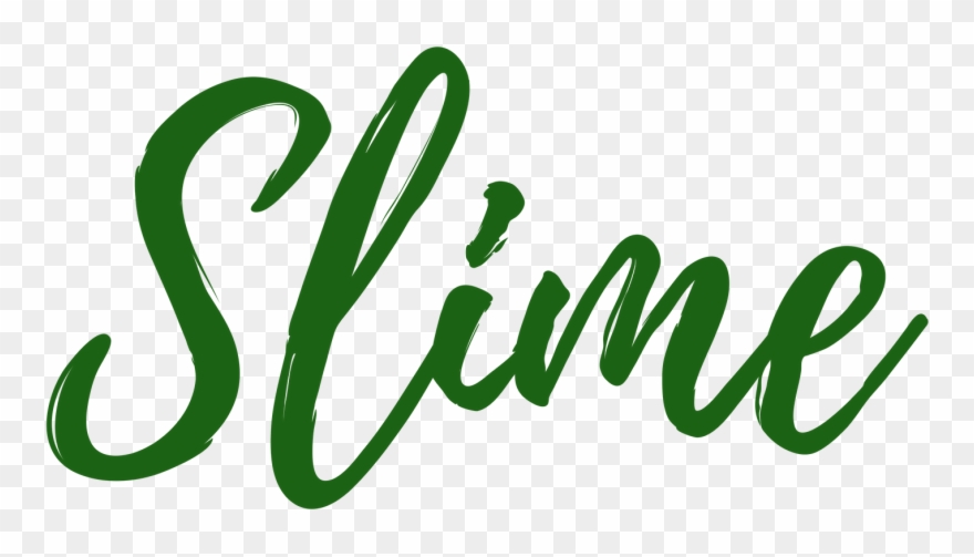 slime clipart word