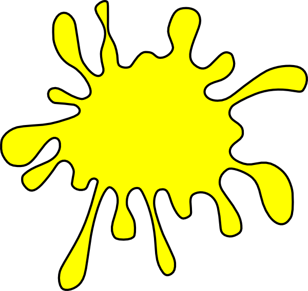 slime clipart yellow slime