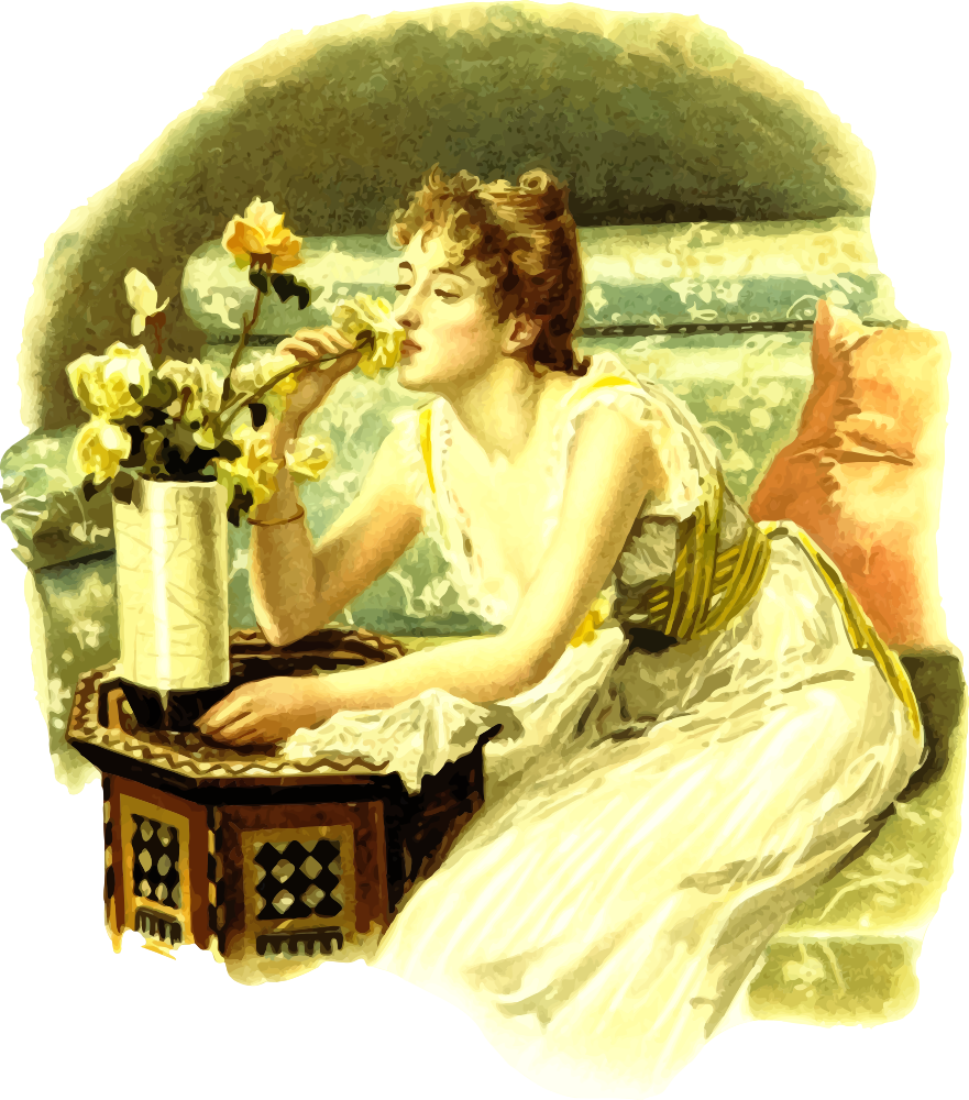 Smell clipart smell the rose. Onlinelabels clip art roses