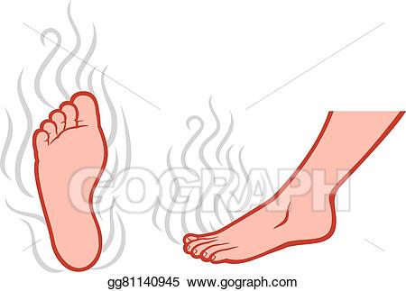 smell clipart smelly foot