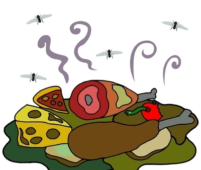 smell clipart spoiled food