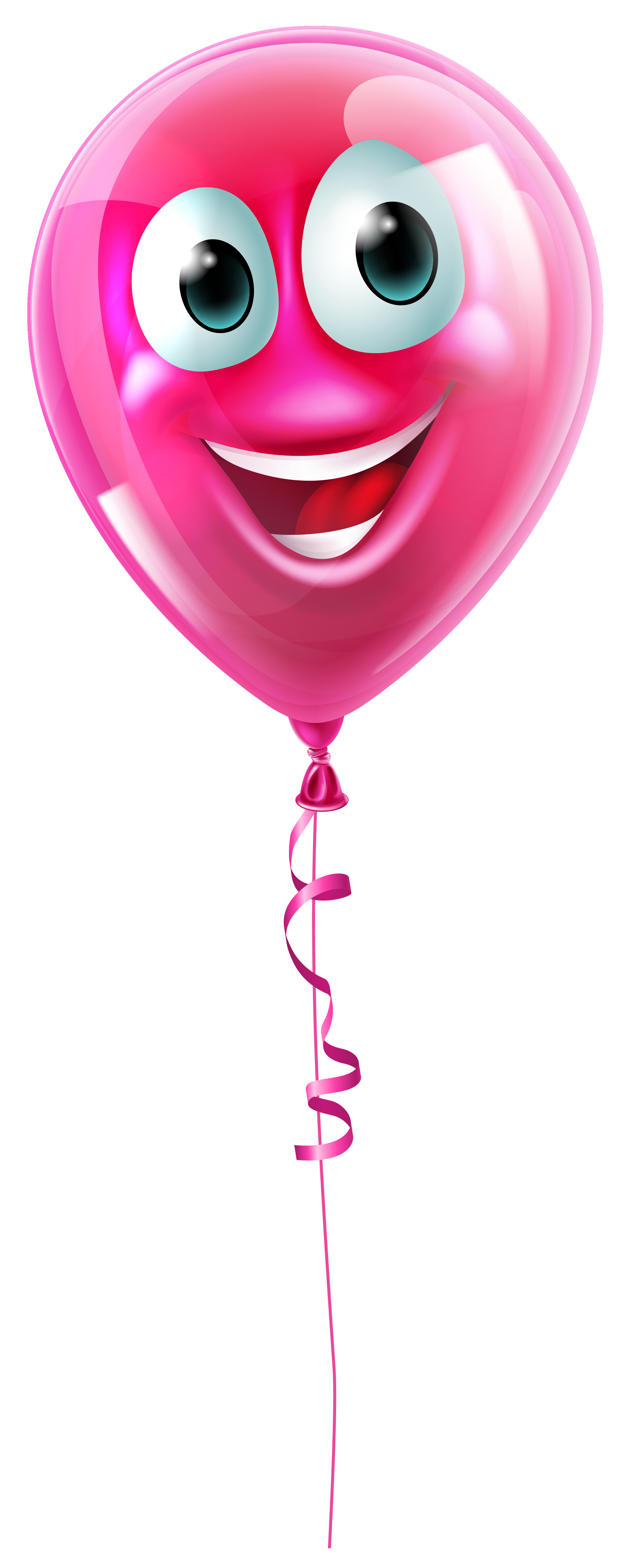 smiley clipart balloon