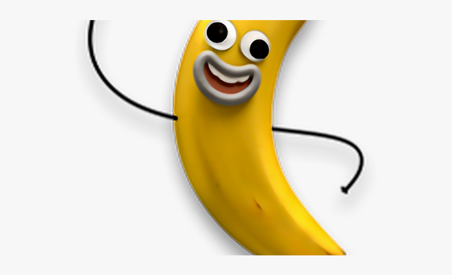 smiley clipart banana