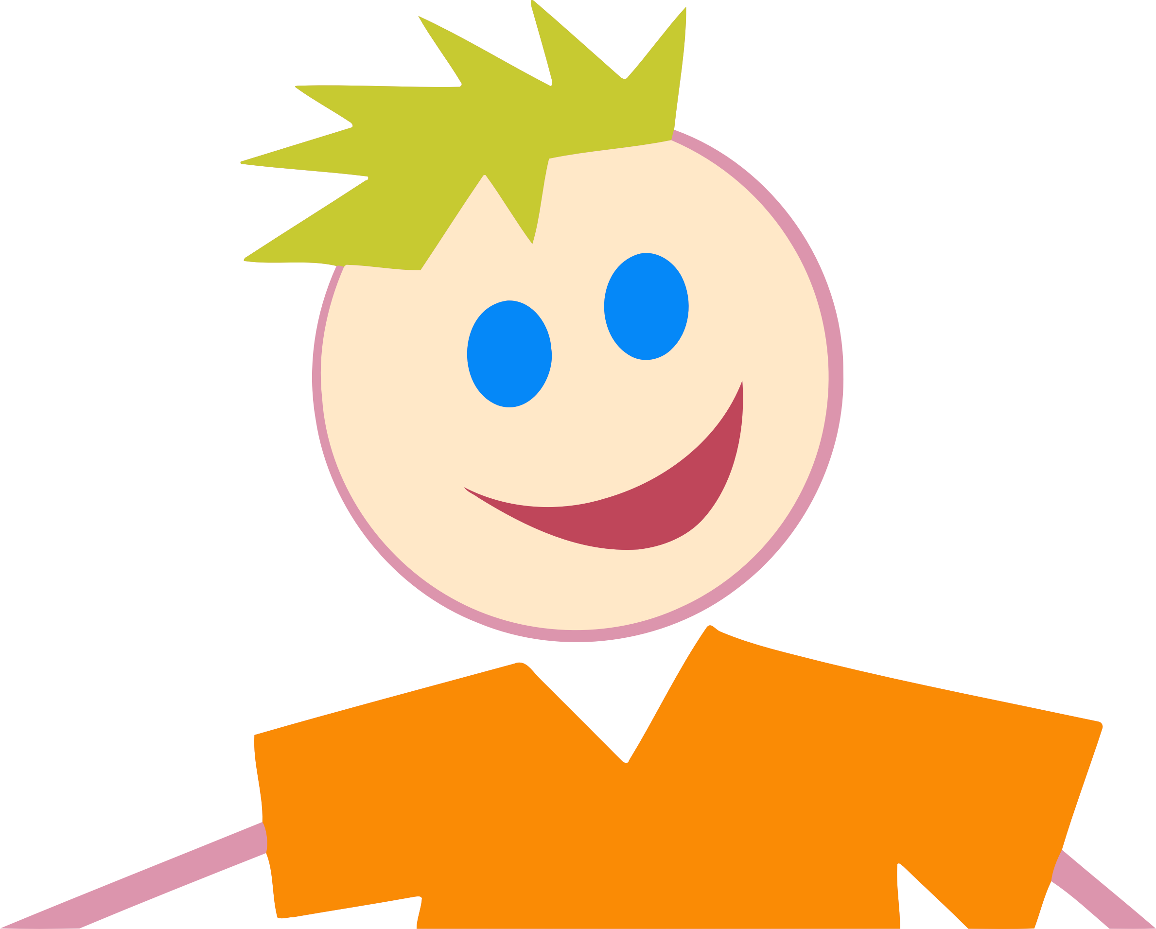 smiley clipart child