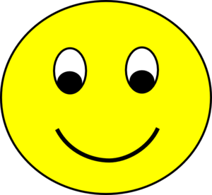 Excited cliparts zone . Smiley clipart happy