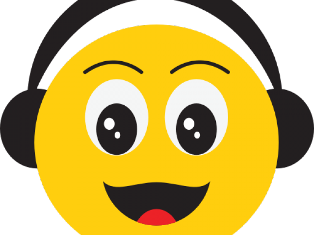 smiley clipart listening