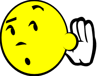 Smiley clipart listening. Free cliparts download clip