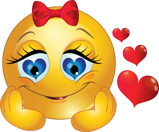 Loving clip art library. Smiley clipart love