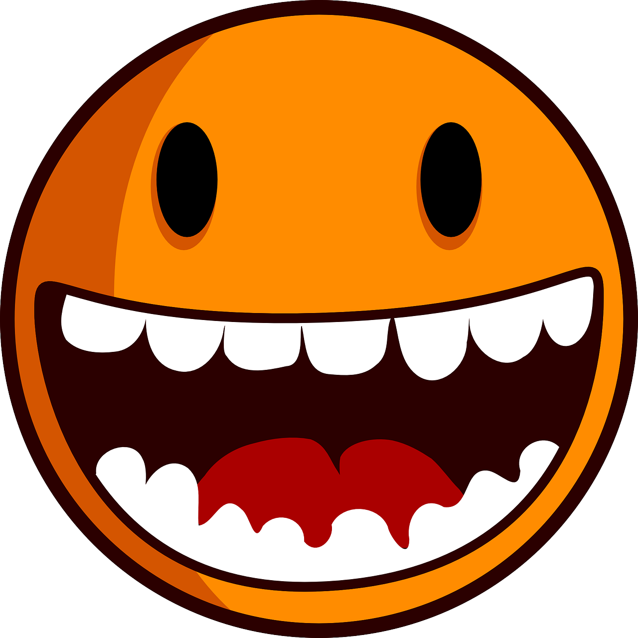 smiley clipart tooth