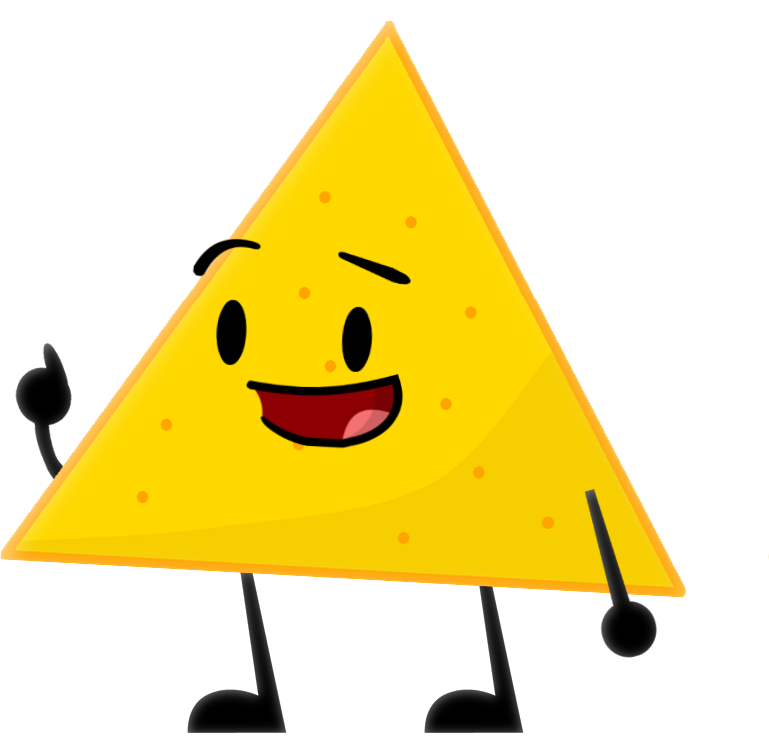 Nachos cartoon television show. Smiley clipart triangle