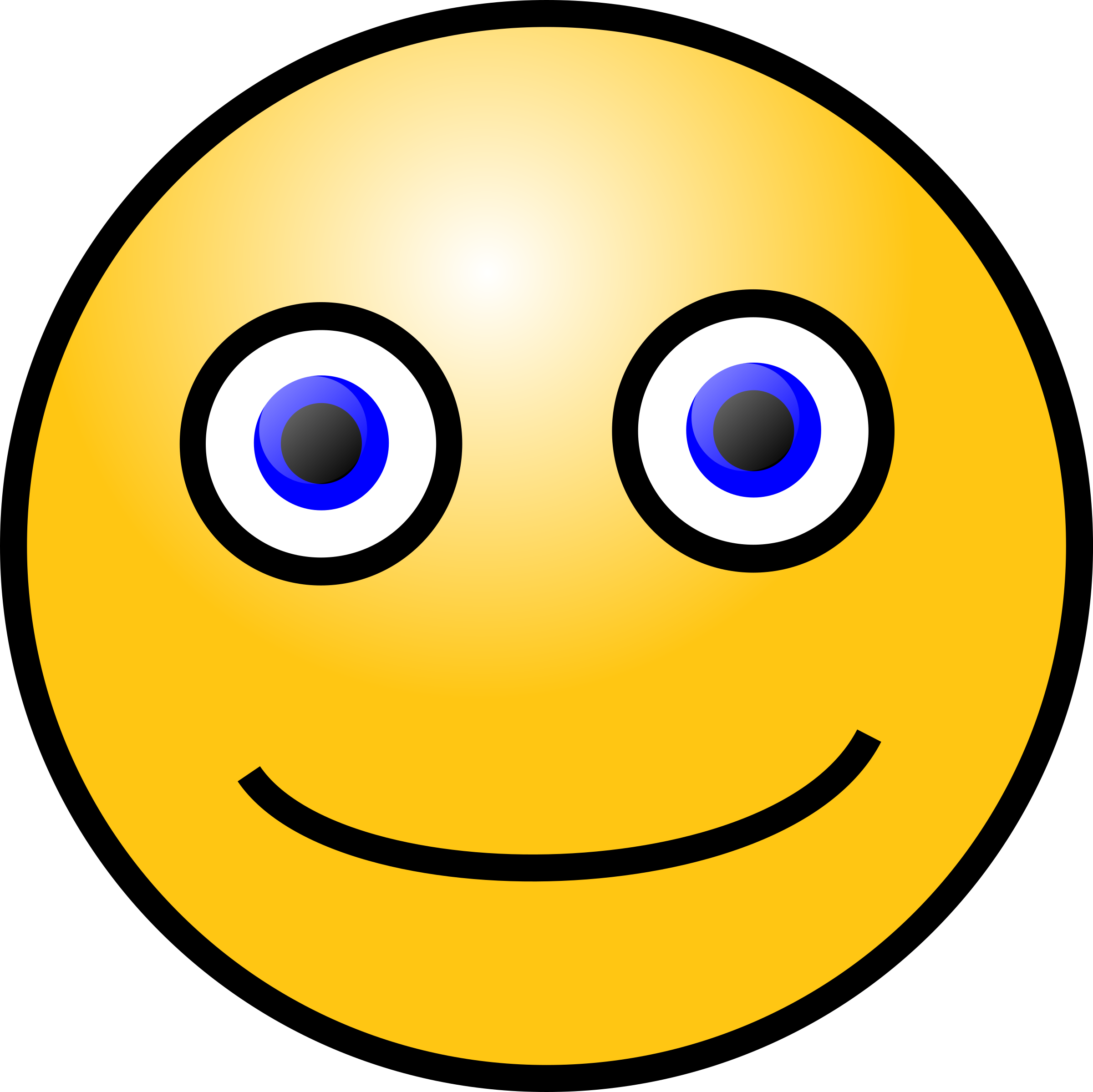 smiley clipart simple