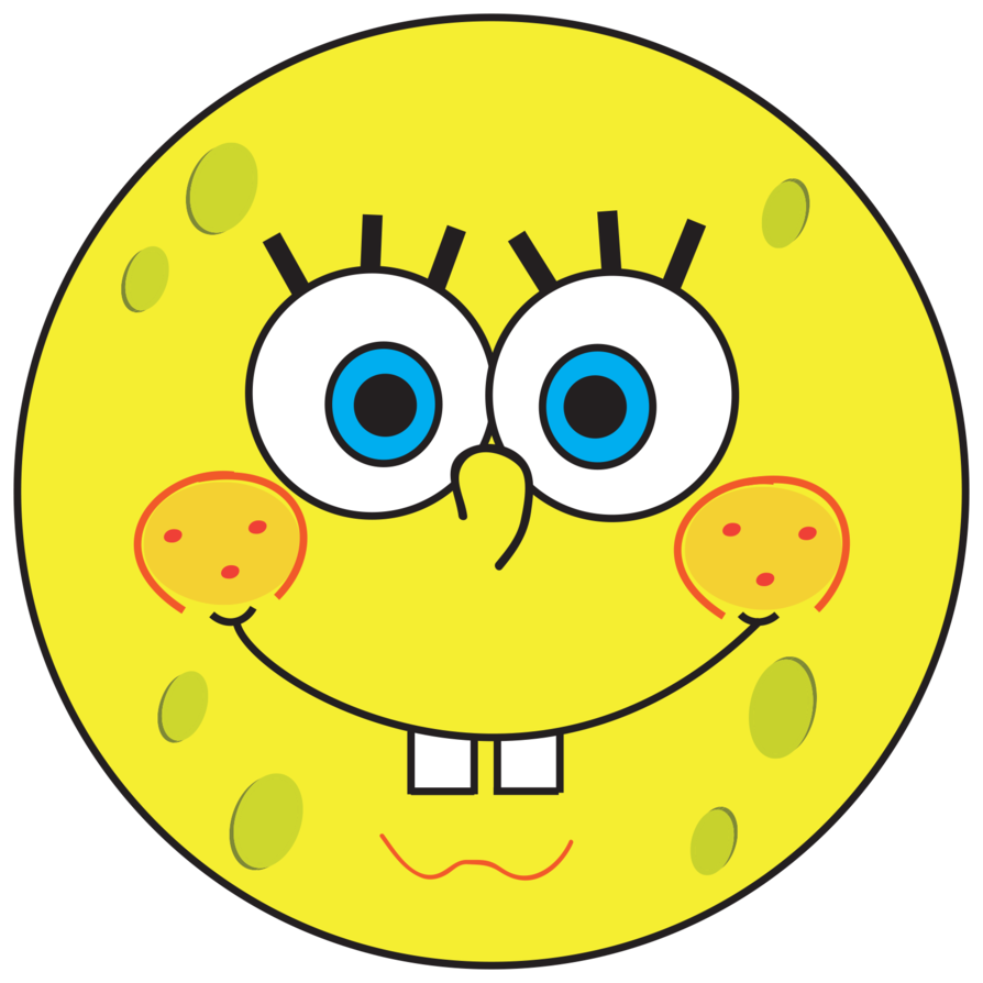 Smiley clipart clip art. Face emotions spoungbob by