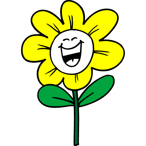 Smiley face clip art flower. Smiling sunflower clipart dromgbn