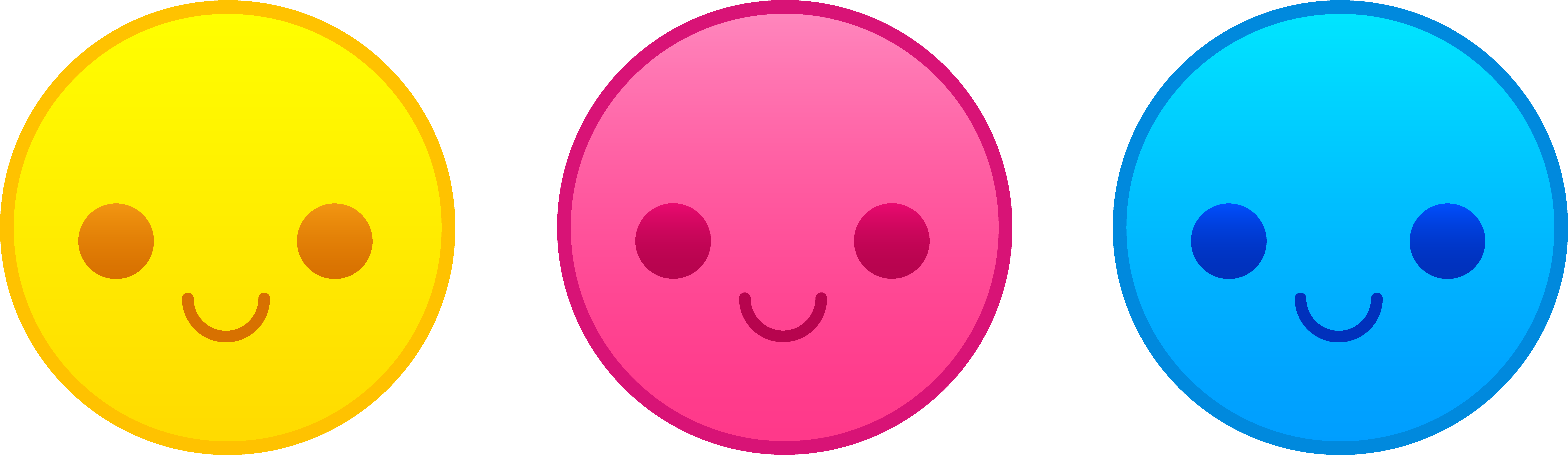 Smileys cute and in. Clipart pencil happy