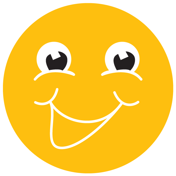 Free smiley face clip. Excited clipart emoticon