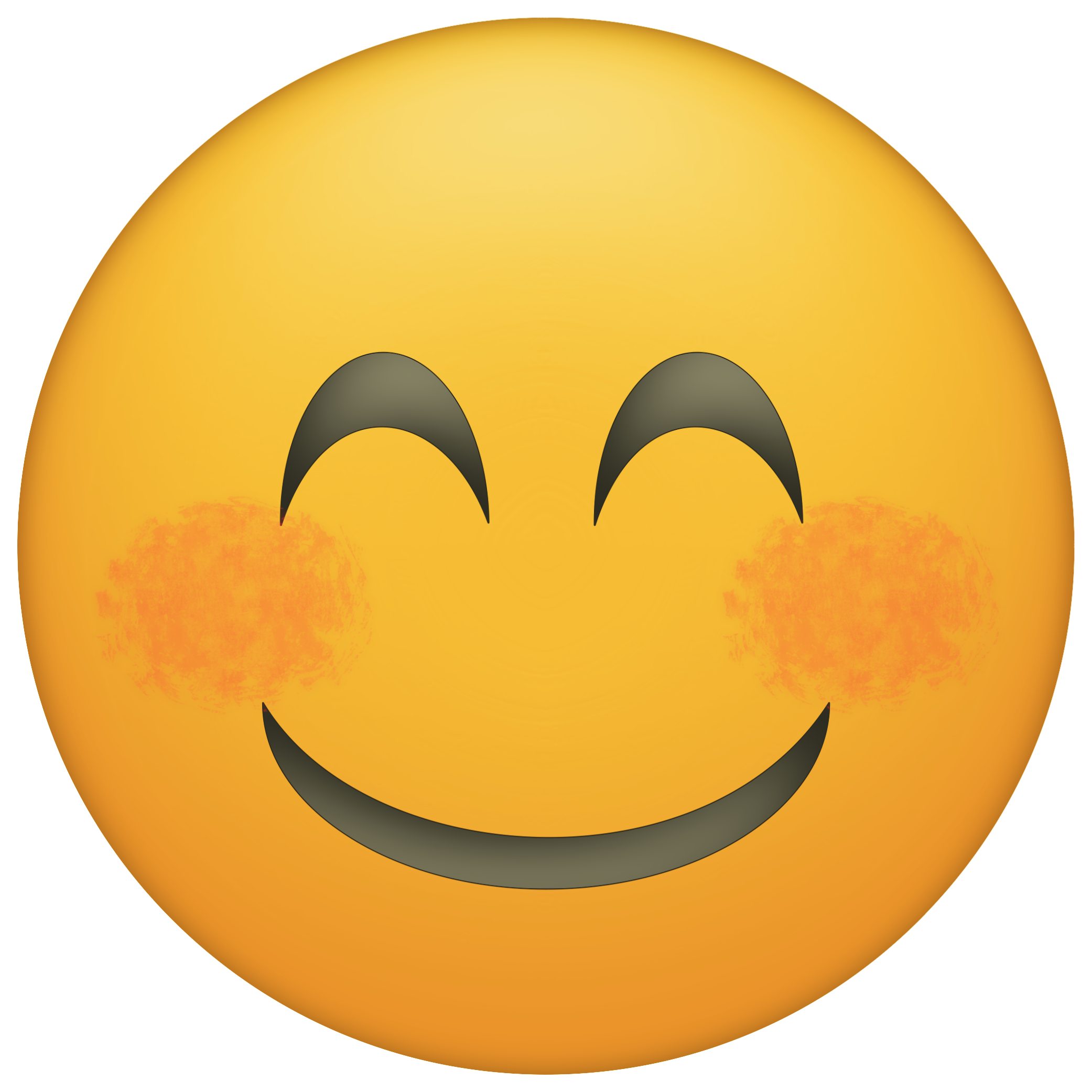 Excited clipart yellow happy face. Smiley template ideal vistalist