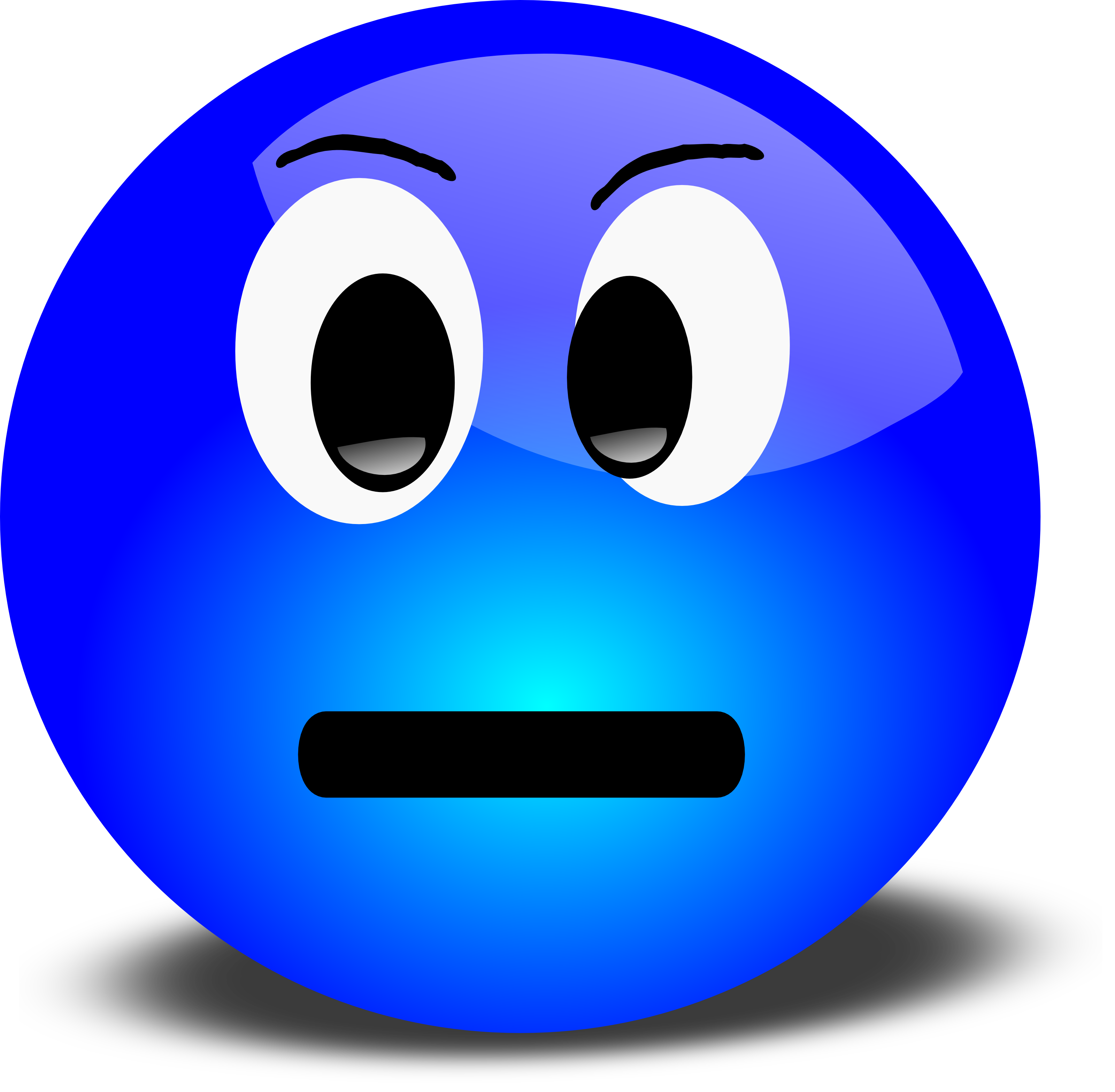 Wow clipart blue. Red smiley face png