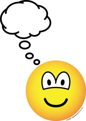 Emoticon emoji pinterest and. Smiley face clip art thinking
