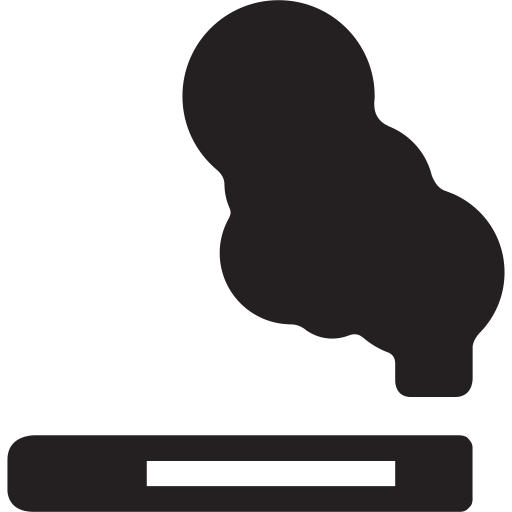 Mixed smoking icon ico. Smoke silhouette png