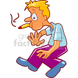 smoking clipart cartoon