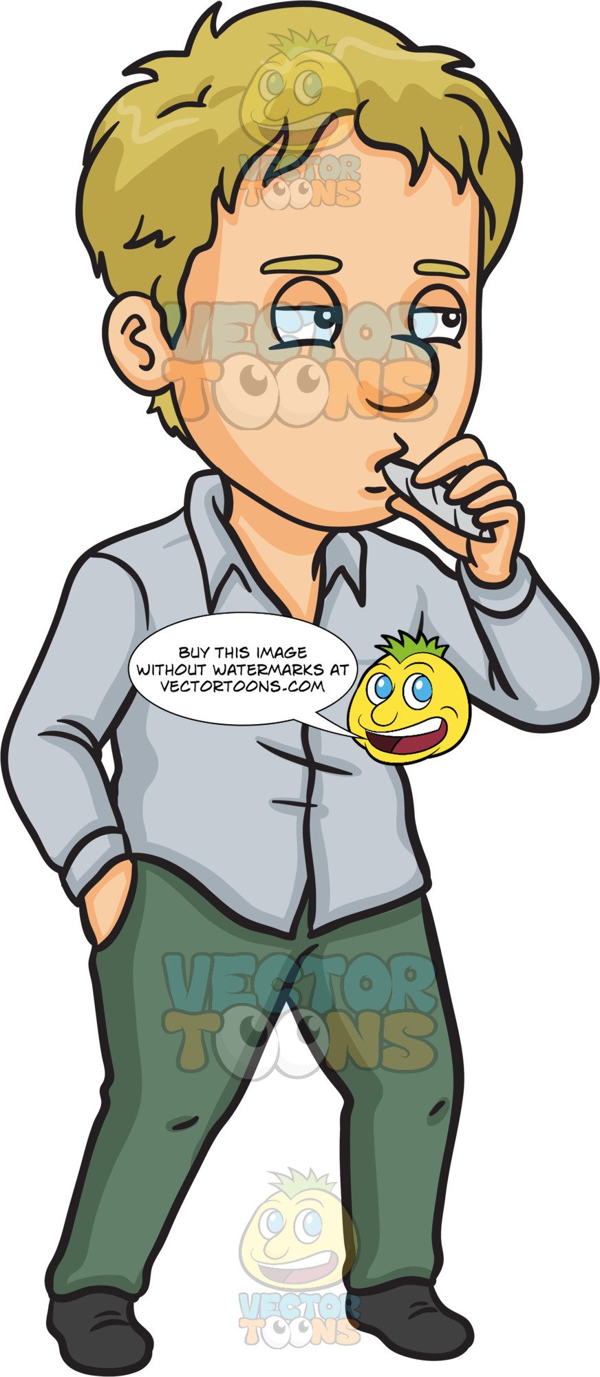 Smoking clipart guy. A man cannabis 