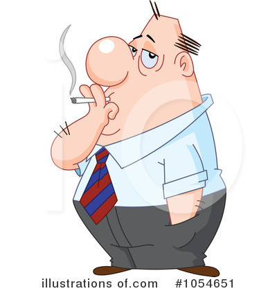 smoking clipart illustration