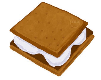 Download for free png. Smores clipart camp food