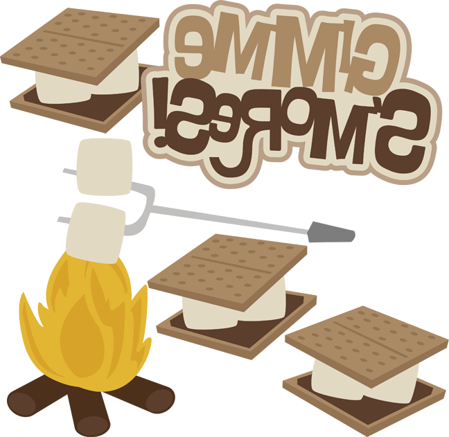 All about marshmellow smore. Smores clipart cute