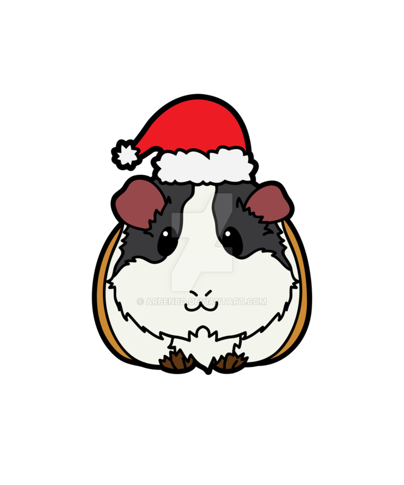 Merry pigmas by arbenbd. Smores clipart guinea pig