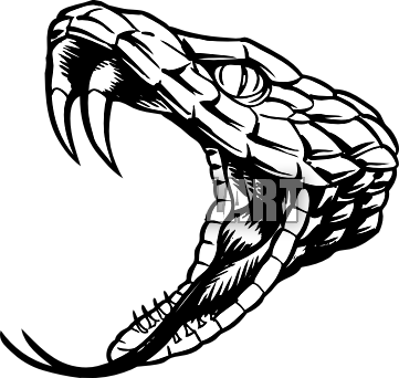 snake clipart open mouth