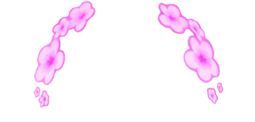 Filter pink flowers resources. Snapchat flower crown png