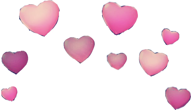  for free download. Snapchat hearts png