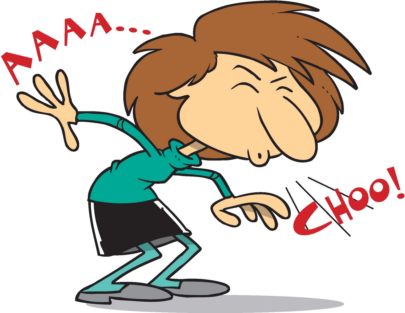 cold clipart sneezing