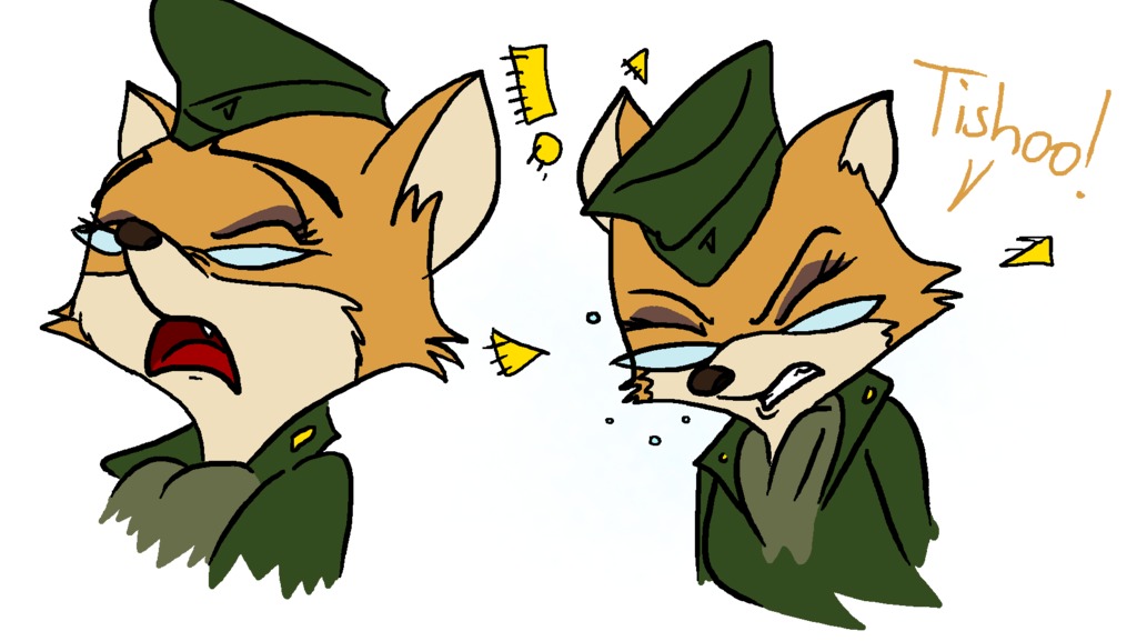 sneeze clipart drawing