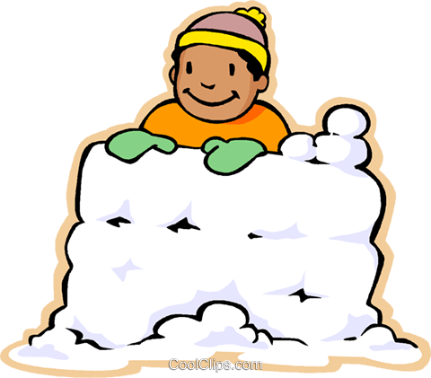 snowball clipart fort