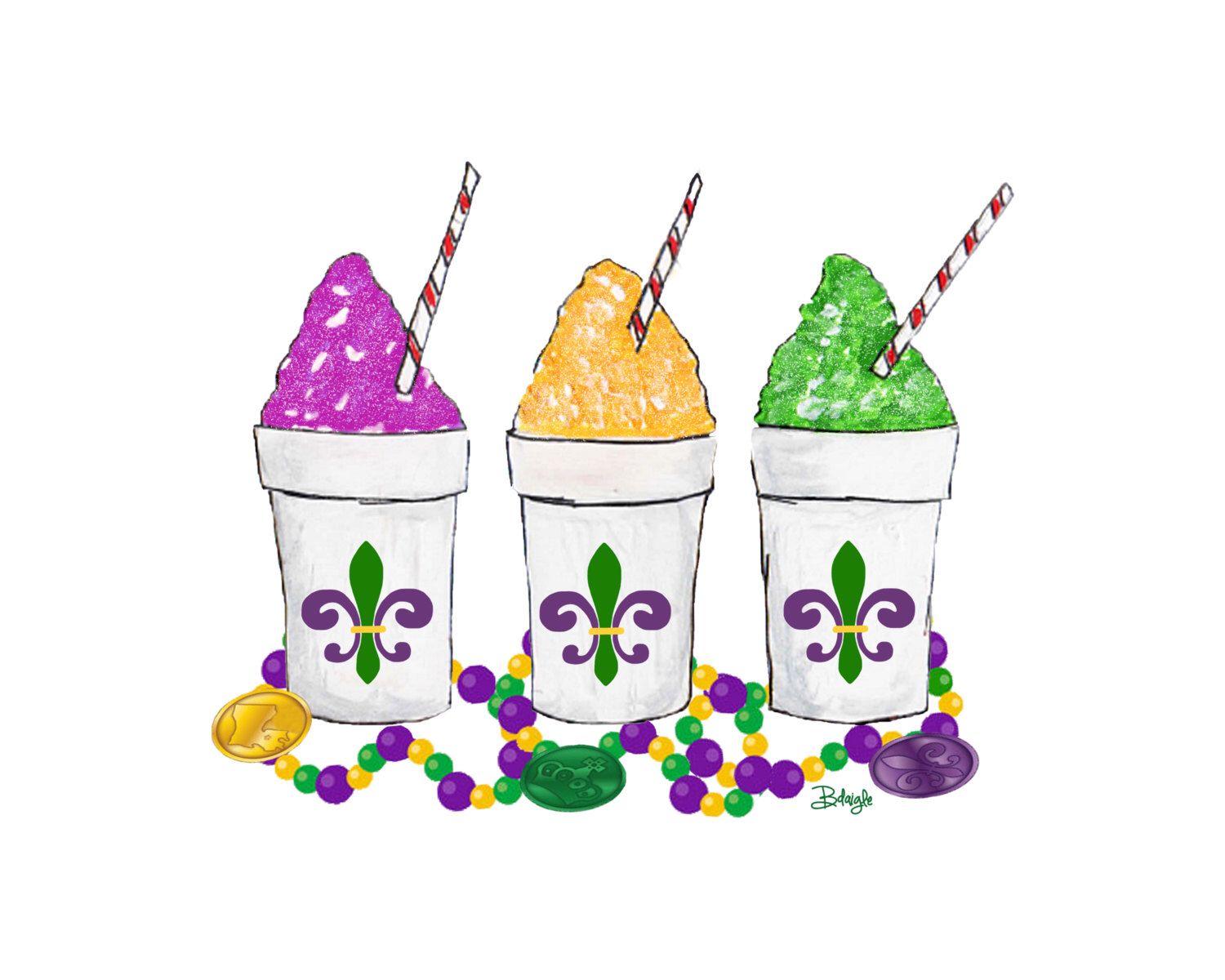 snowball clipart nola