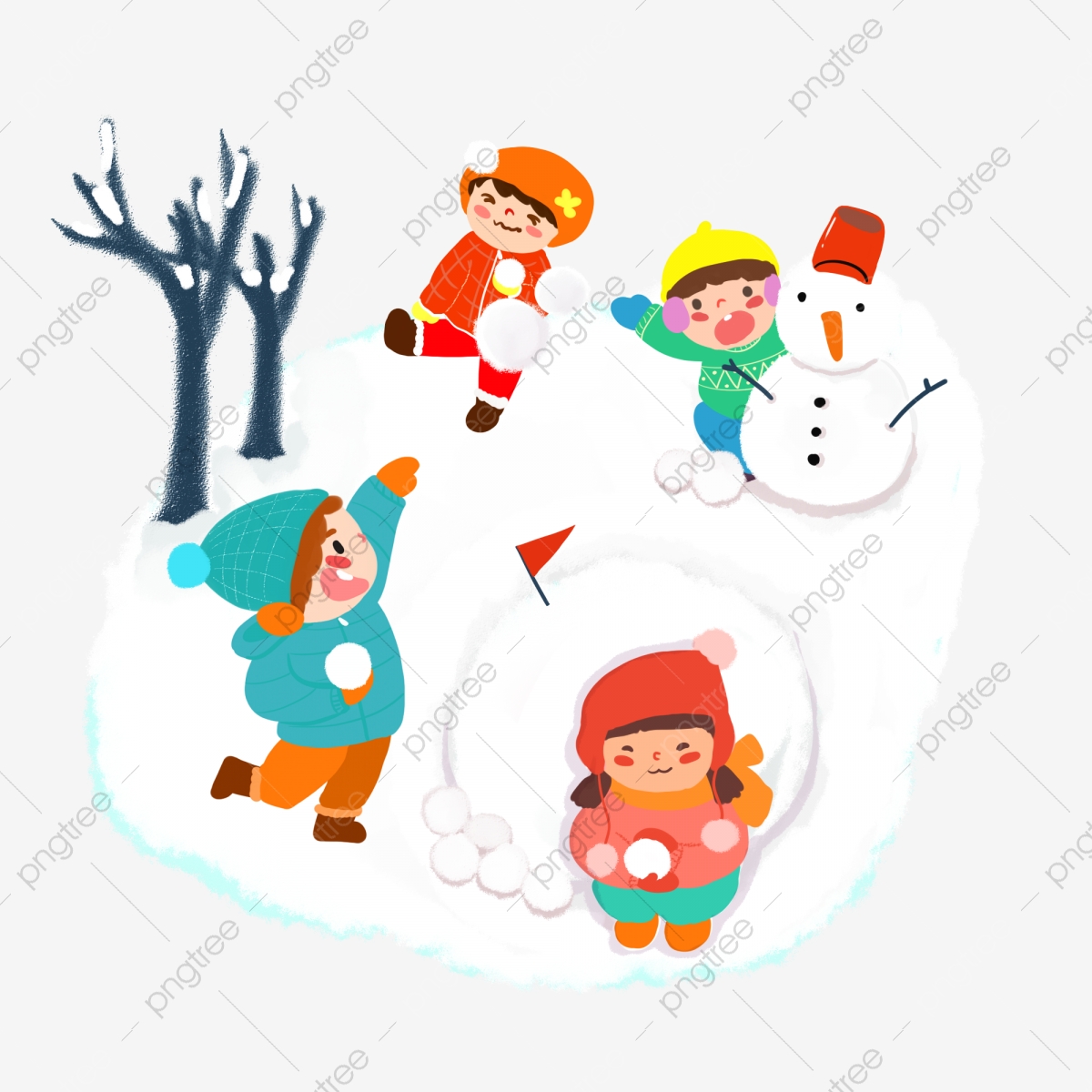 snowball clipart snow game