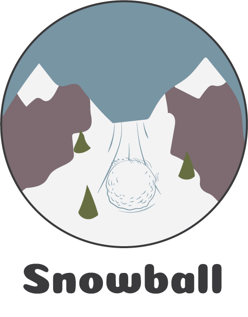 snowball clipart snowball effect